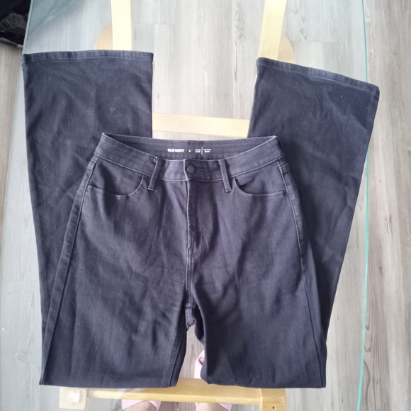 Old Navy Denim - Old Navy Black Flare & Wide Leg Jeans